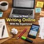 writing online with no experience