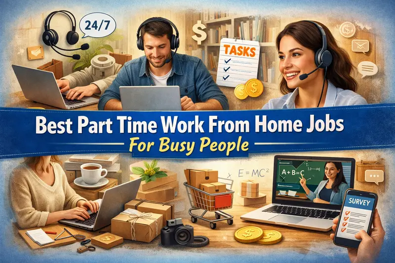part time work from home jobs