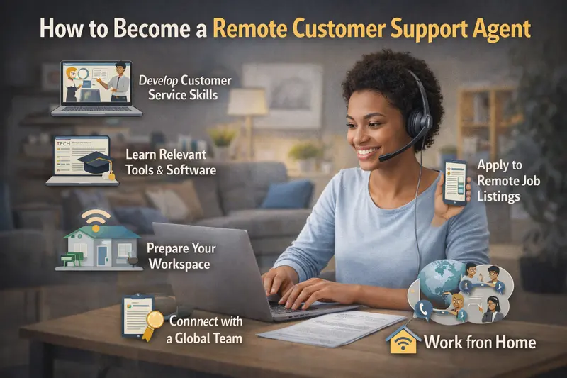 How to Become a Remote Customer Support Agent