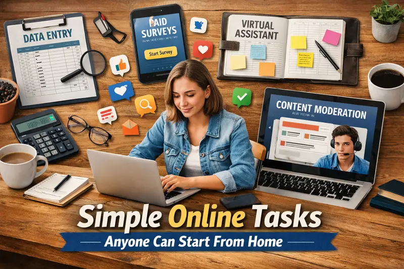 simple online tasks