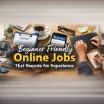 beginner friendly online jobs