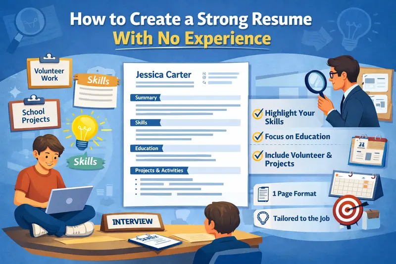 create strong resume